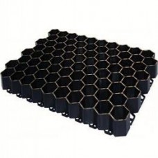 Решетка газонная Gidrolica Eco Standart РГ-70.40.3,2 - пластиковая черная в Курск