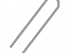 Скоба металлическая d=8, H=400 (AI, AIII)